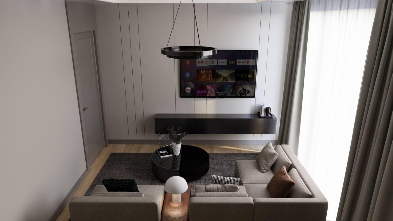 3+1 120–134 m² örnek iç mekân